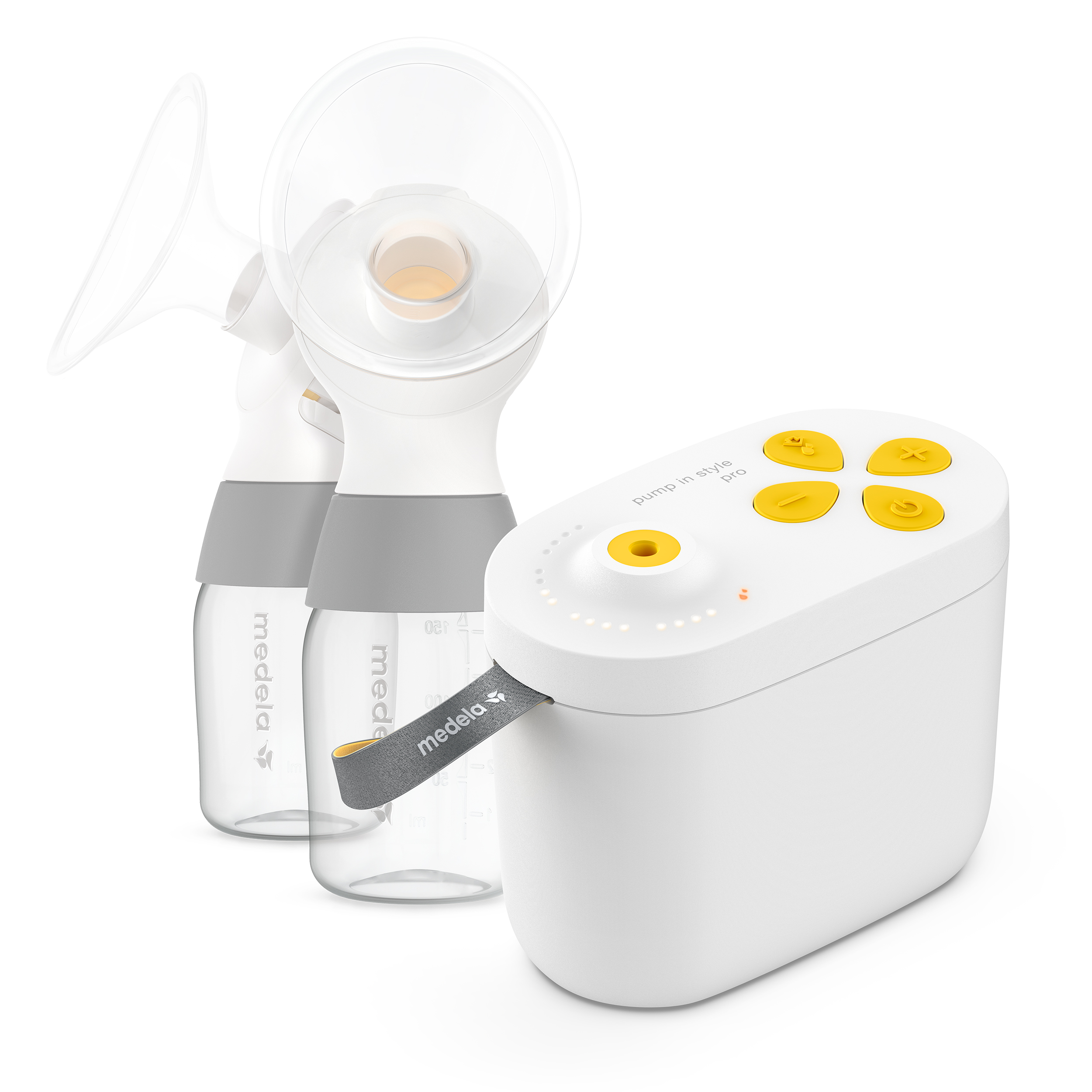PNS Pro pump with bottles