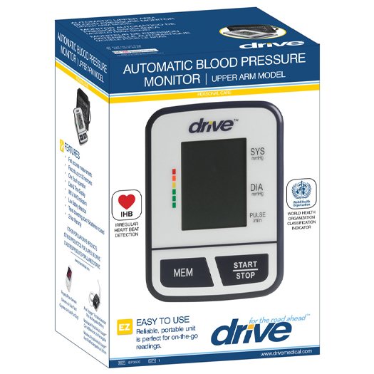 Drive blood pressure monitor packaging 525x525