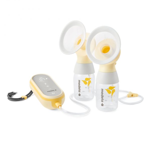 Medela Freestyle Flex Breast Pump with bottles