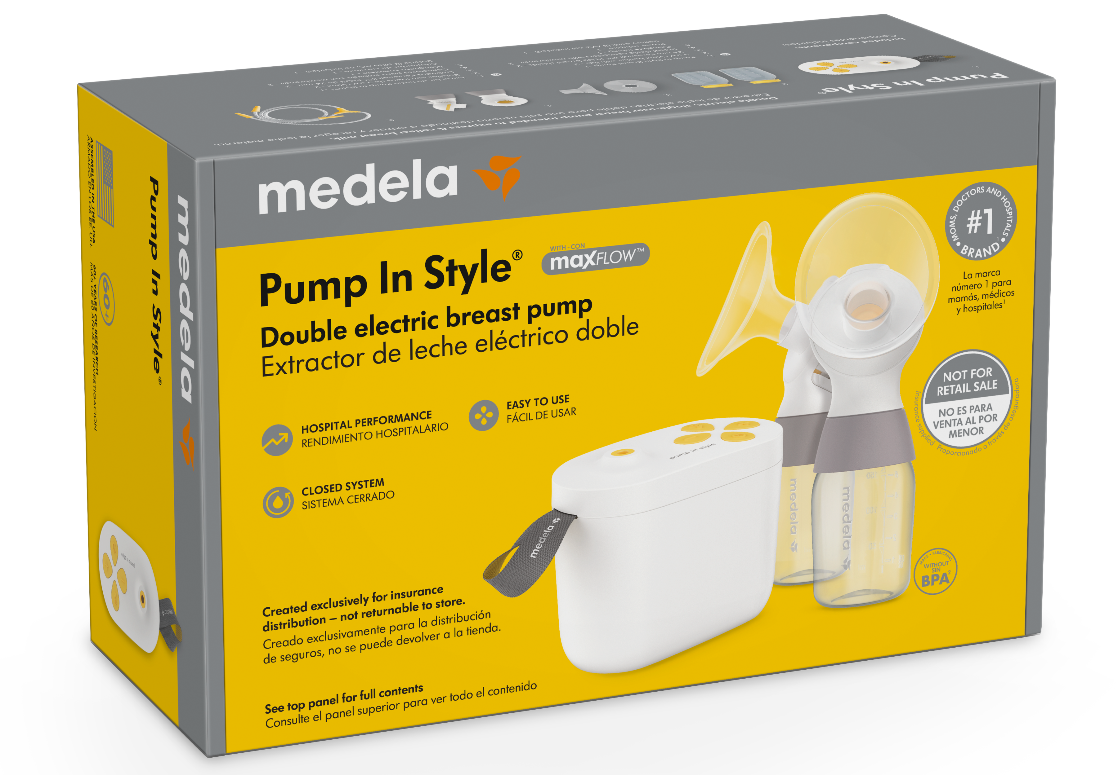 New Medela Pump in Style with Max Flow Technology (Covered 100% by  Insurance) - My Lab Medical