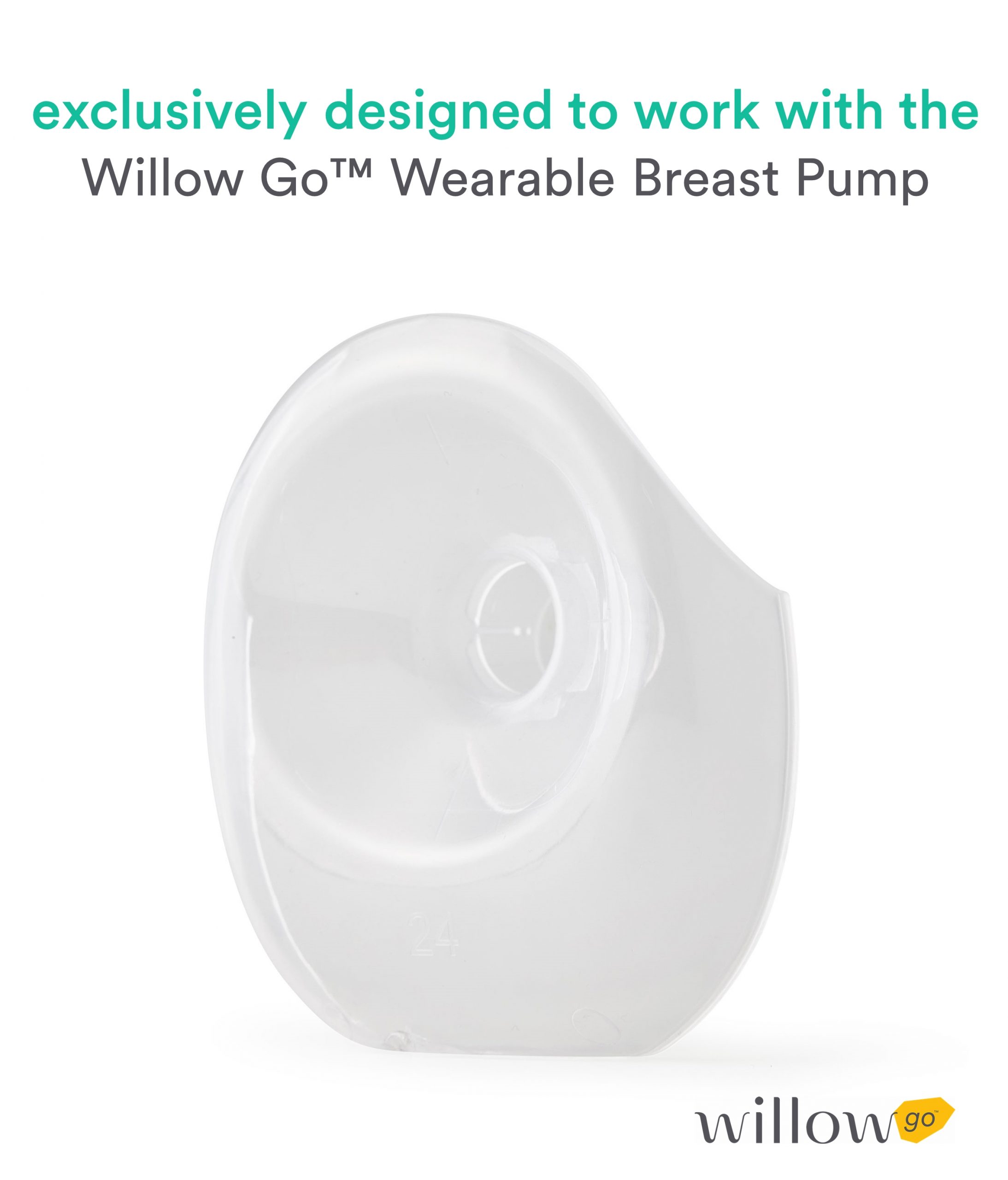 Willow Go Wearable Hands-Free, Cord-Free Double Electric Breast