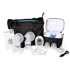 Megna Breast Pump Full Set with bag and cooler 525x525