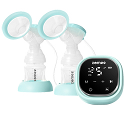 Zomee Z2 pump with bottles 250x250