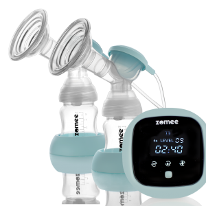 Zomee Z1 pump with bottles
